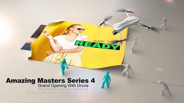 Amazing Masters Series 4 - Grand Opening With Drone