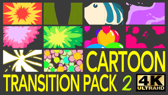 Cartoon Transitions Pack 2