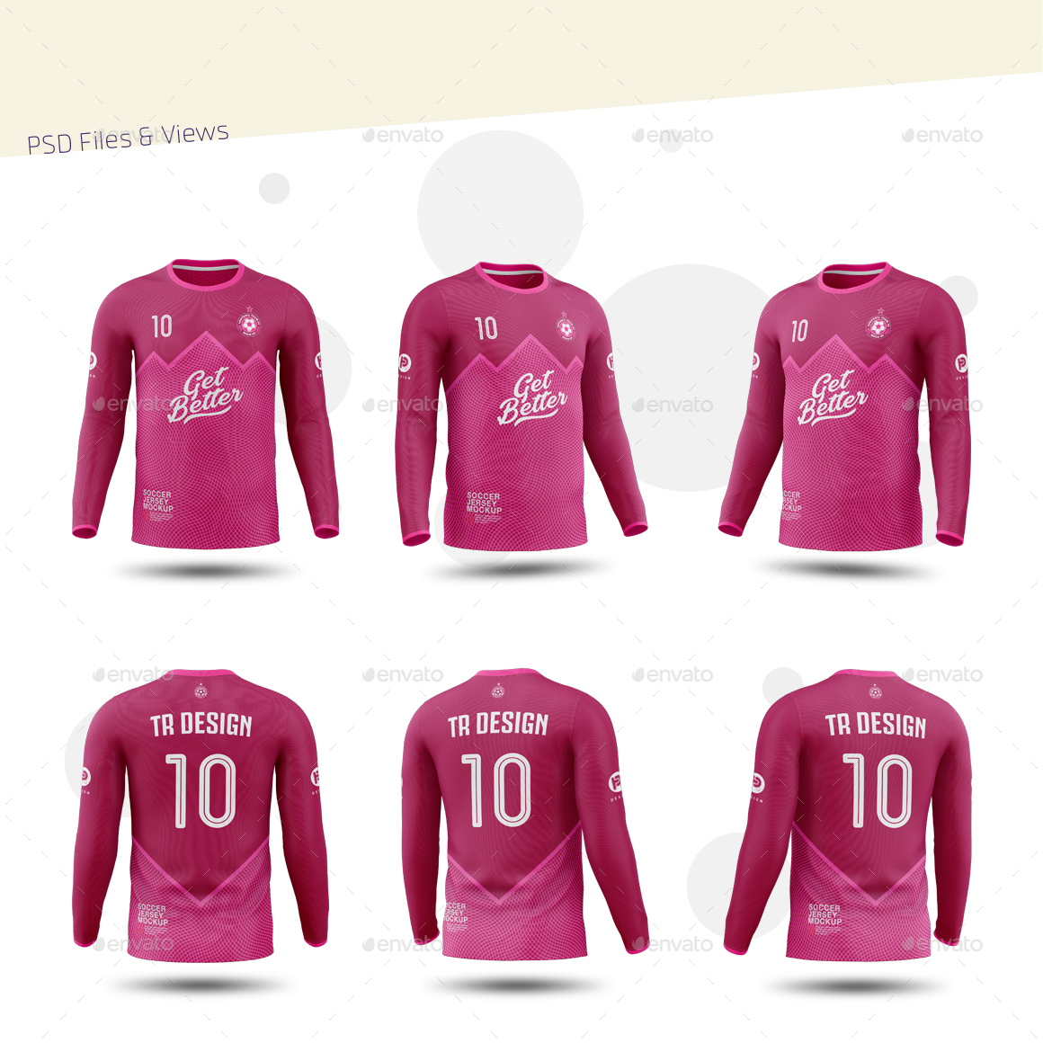 Download Men's Soccer Jersey Mockup V10 by TRDesignme | GraphicRiver