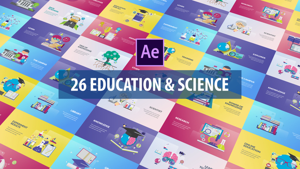 Education and Science - VideoHive 27223385