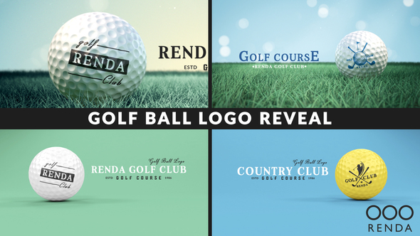 Golf Ball Logo - VideoHive 27224525