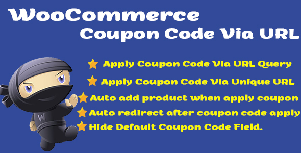 WooCommerce Coupon Code Via URL
