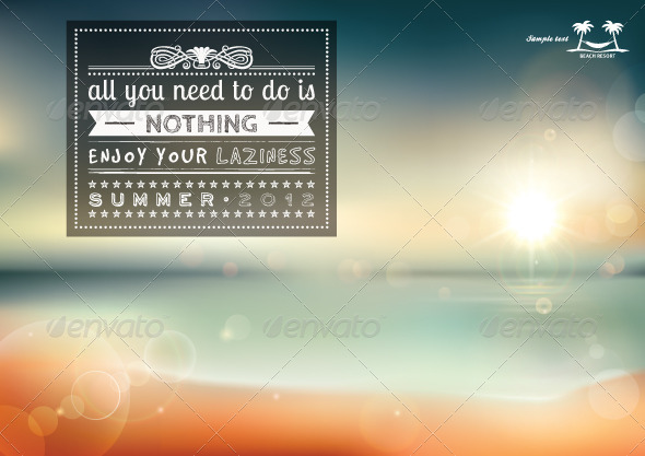 All you need to do is nothing, creative graphic m - Decorative Vectors