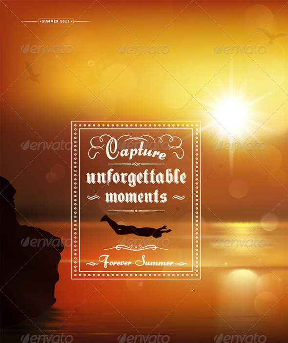 Capture unforgettable moments, creative graphic m - Decorative Vectors