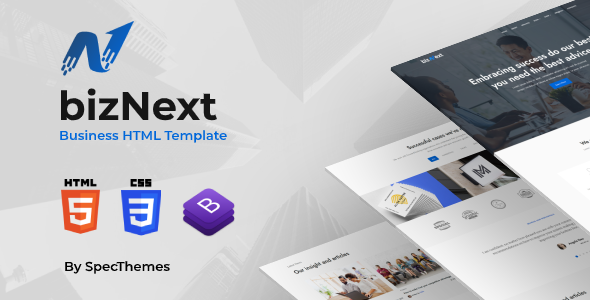 bizNext - Corporate - ThemeForest 27178746