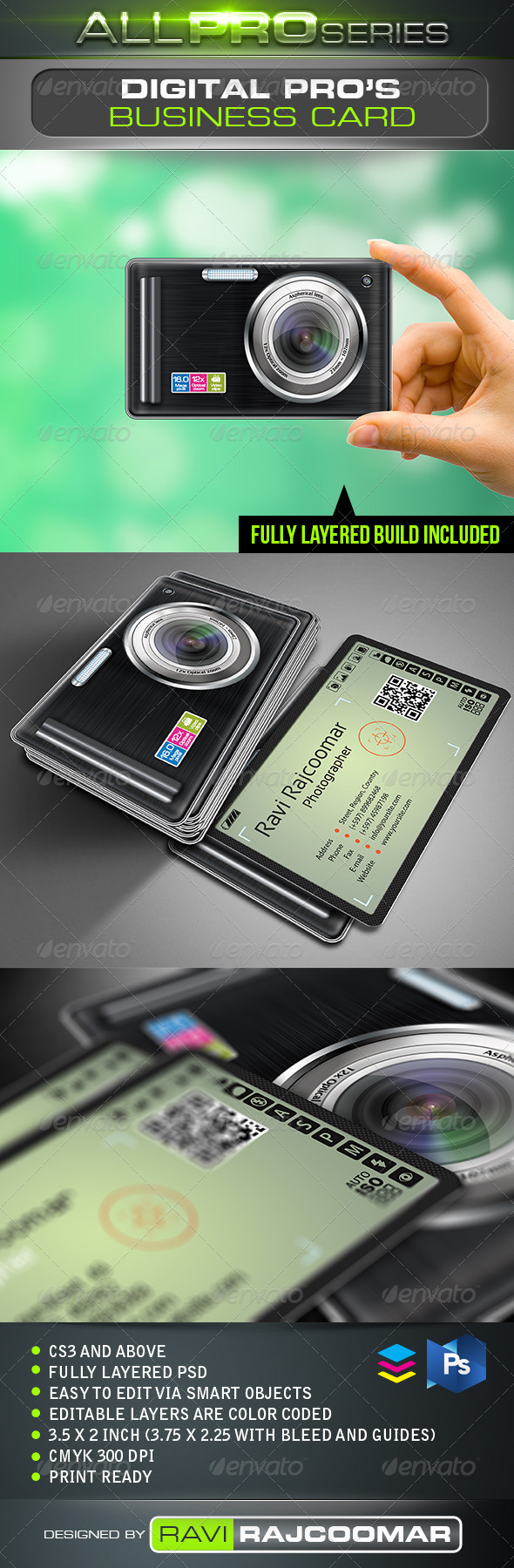 Digital Pro Business Card - Industry Specific Business Cards