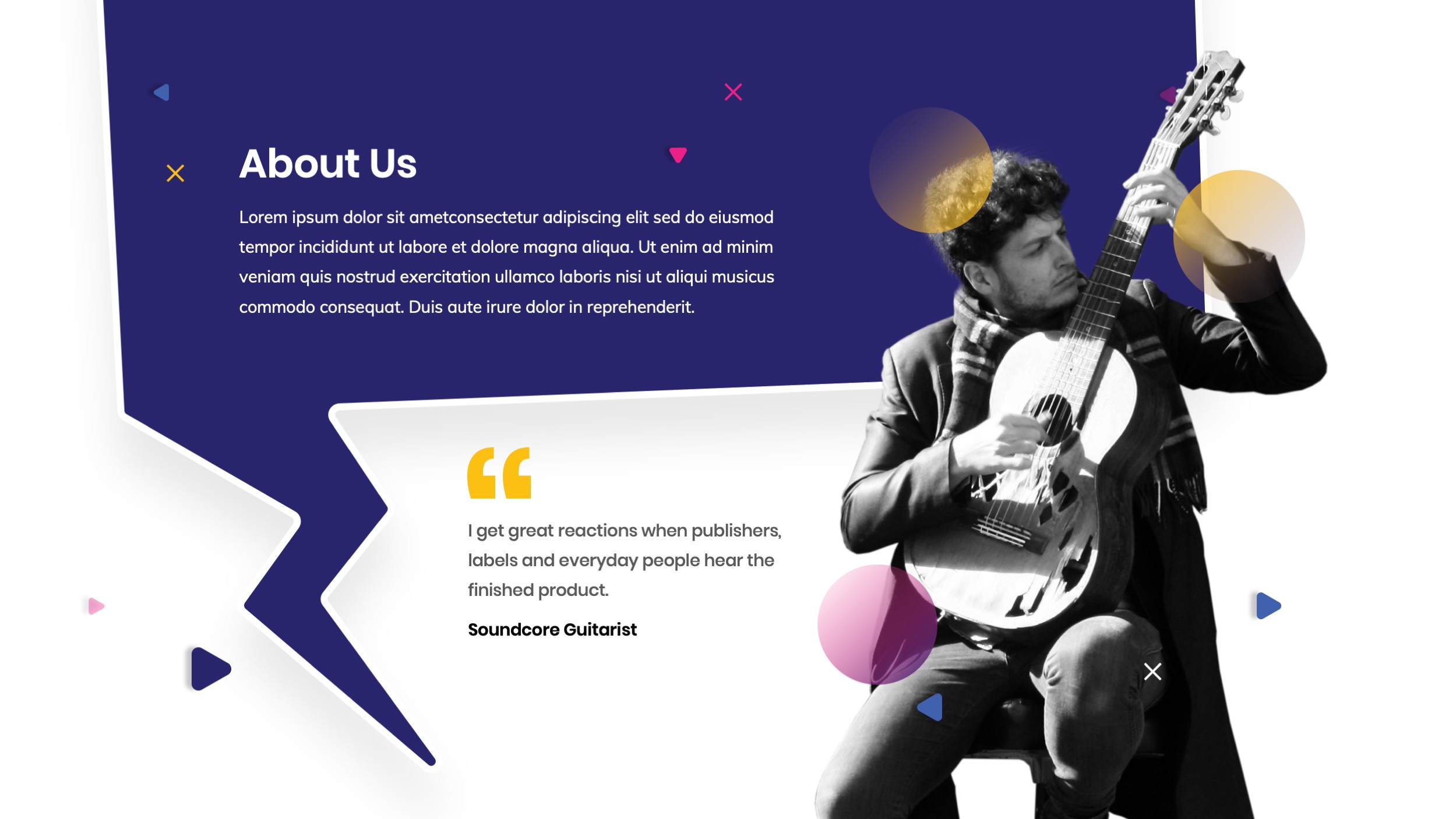 Music Band Google Slides Template, Presentation Templates | GraphicRiver