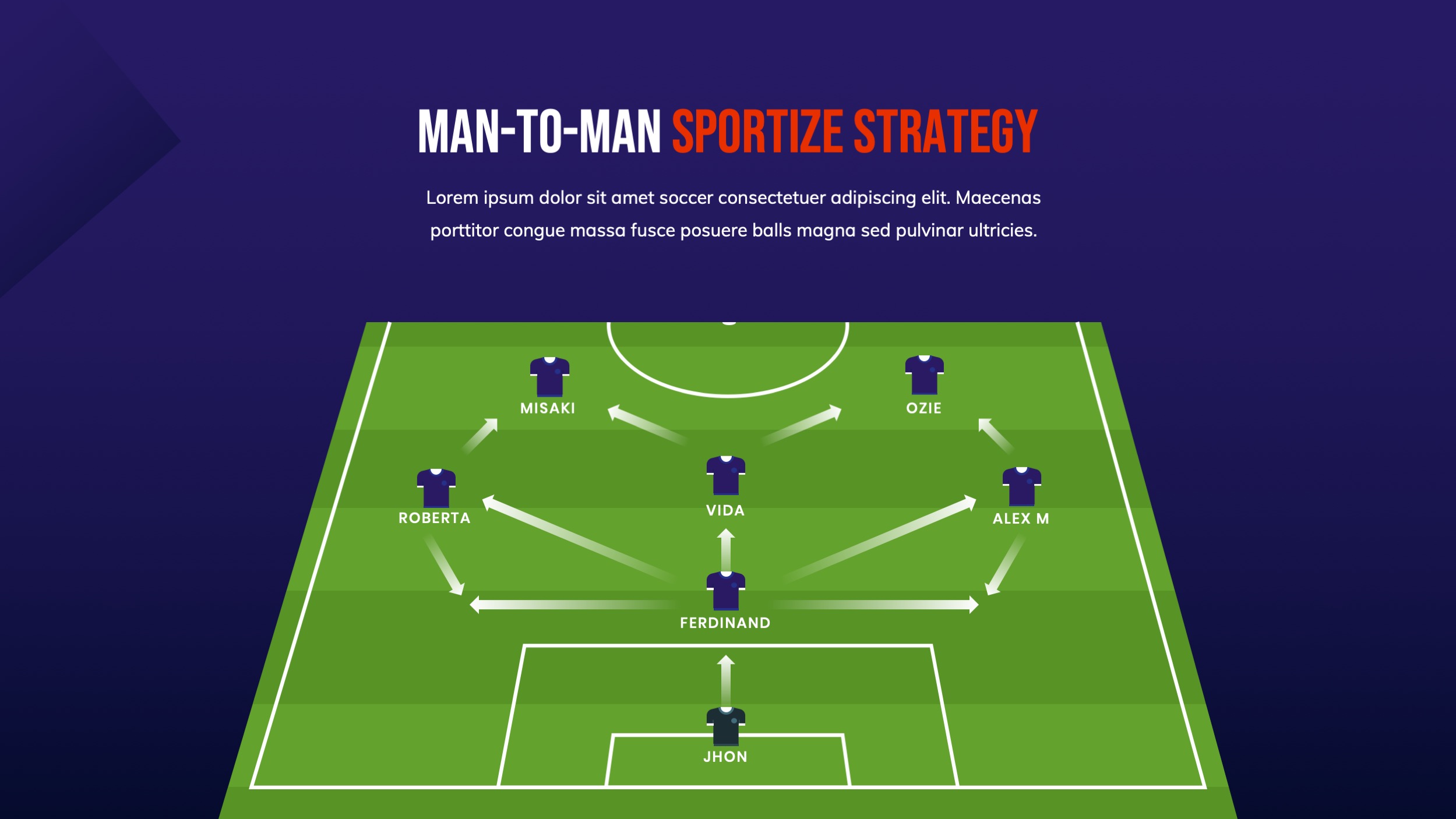 Soccer & Football Club PowerPoint Template, Presentation Templates