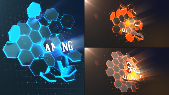 Hi-Tech Hexagons | Logo Reveal