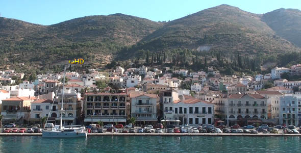 City of Greek Island of Samos