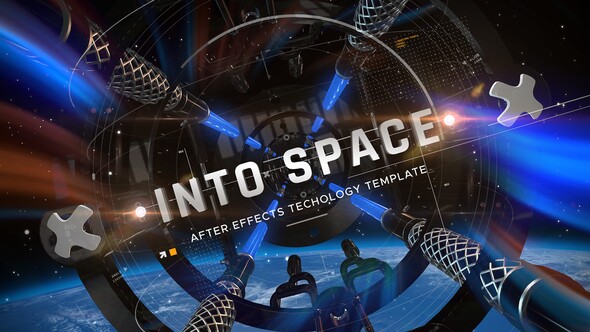 Into Space Technology - VideoHive 27193844