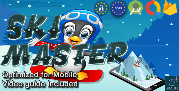 Ski Master (Admob + GDPR + Android Studio)