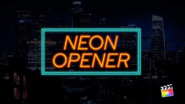 Neon Titles Promo