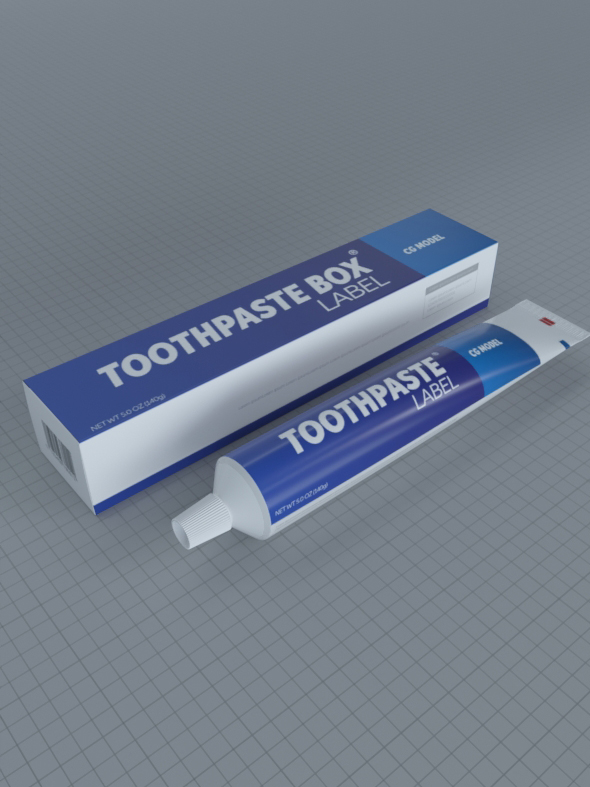 TOOTHPASTE CONTAINER - 3Docean 27259492