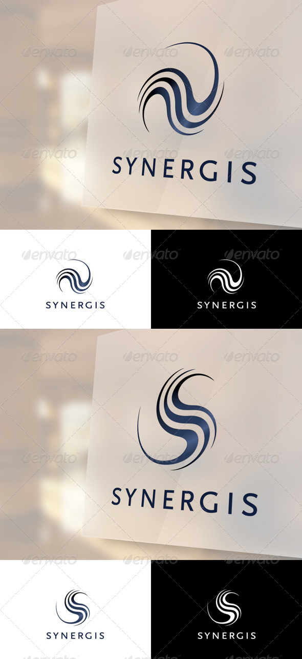 Synergis Logo Template - Vector Abstract