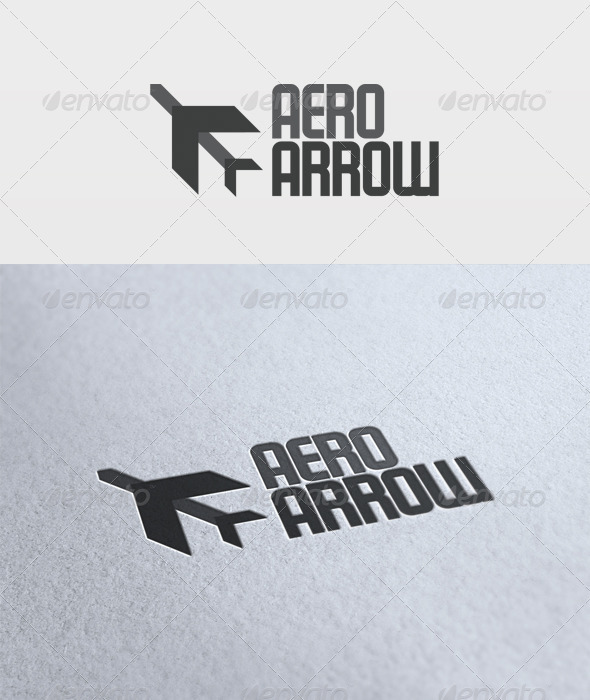 Aero Arrow Logo - Vector Abstract