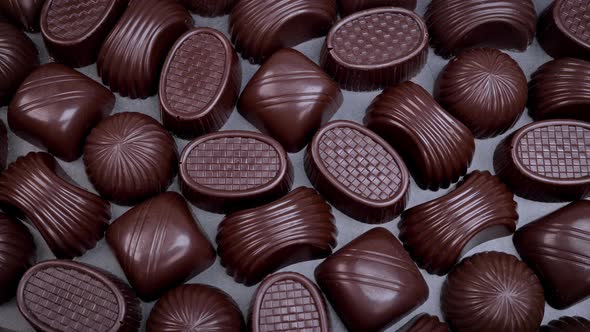 Dark Chocolate Assorted Pralines