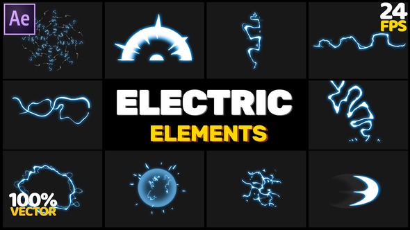 Electric Elements // After Effects
