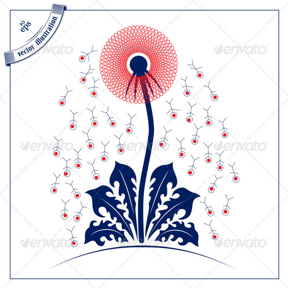 Dandelion People Falling Down