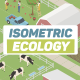 Ecology Isometric - Green Energy - VideoHive Item for Sale