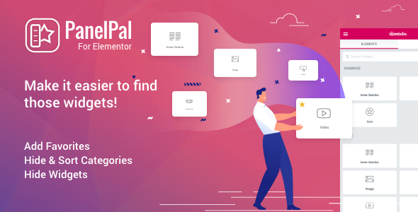 PanelPal for Elementor – Manage Widgets and Categories