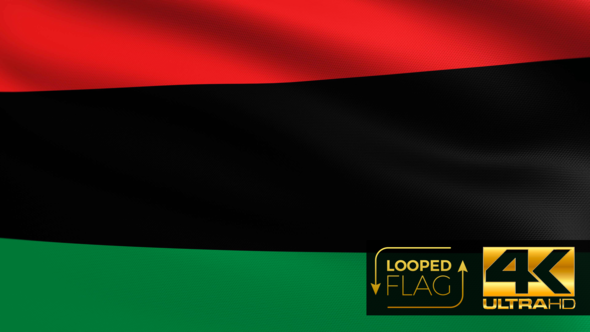 Pan African Flag 4K alt