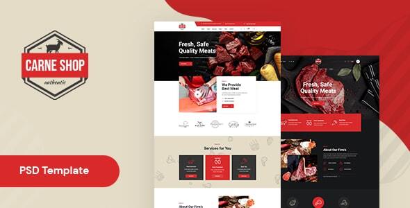 Carne - Meat - ThemeForest 26612732