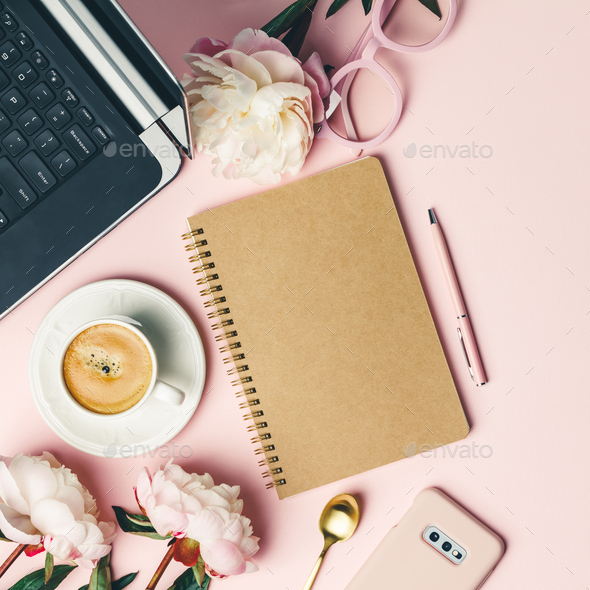 Home office table desk - Stock Photo - Images