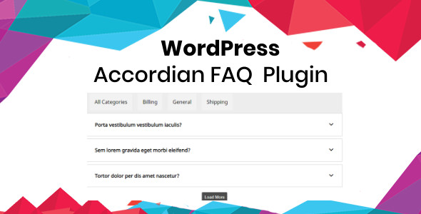 WordPress Accordian FAQ Plugin