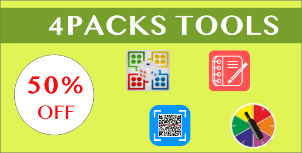 4 Source Code For Android|LudoClassic|Truth & Dare| Daily&Monthly Budget Planner|QR&Bar CodeScanner