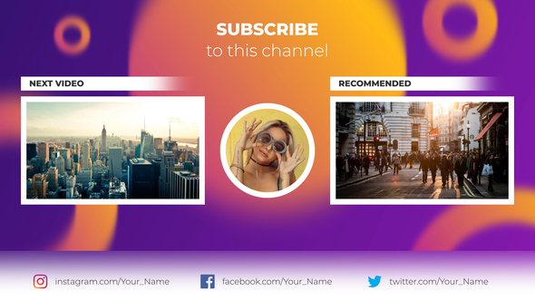 YouTube End Screen - VideoHive 27042177