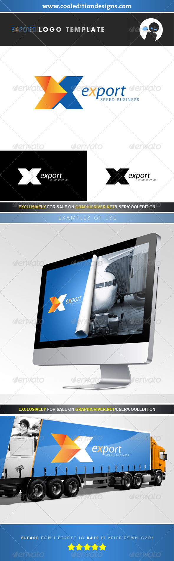 Export - Logo Template - Abstract Logo Templates