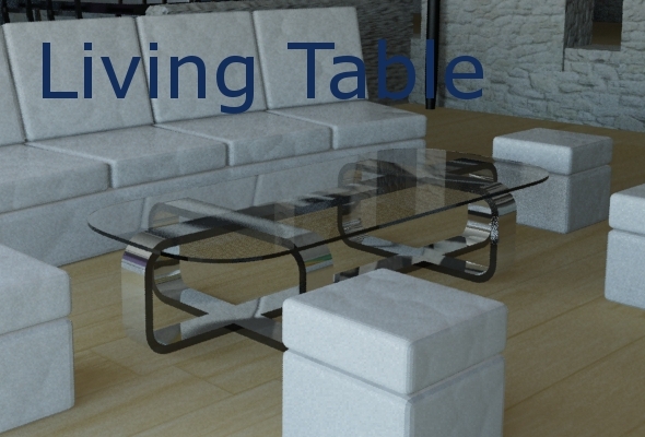Living Table - 3Docean 2546981