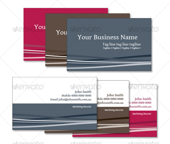 Business Card 01 - Corporate Business Cards