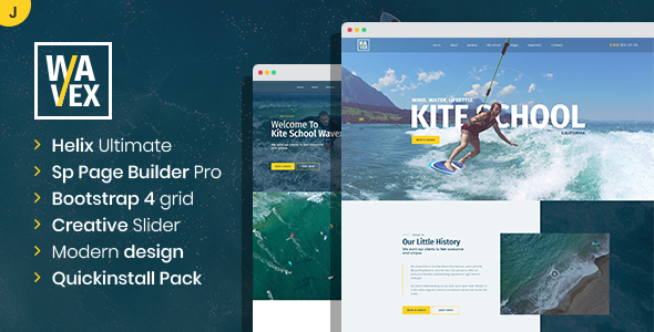 Wavex - Sailing - ThemeForest 27318591