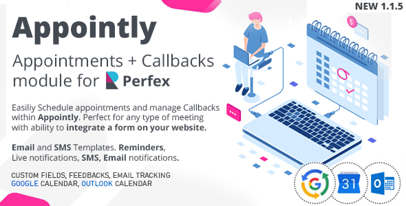 Appointly – Perfex CRM Appointments