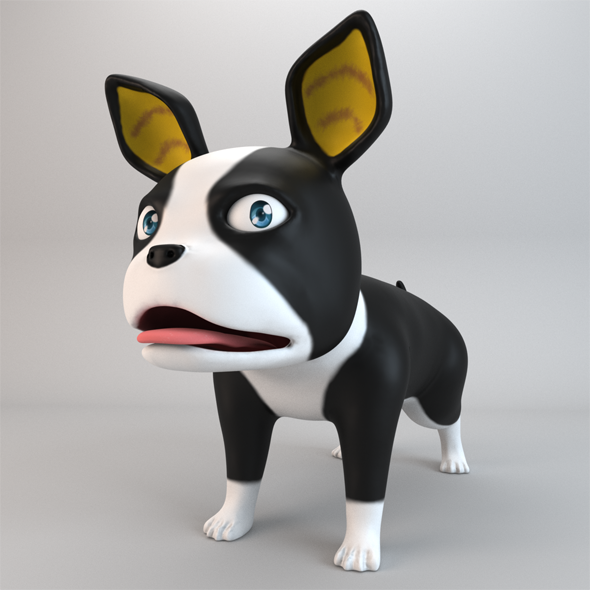 Cartoon Dog Iggy - 3Docean 27325336