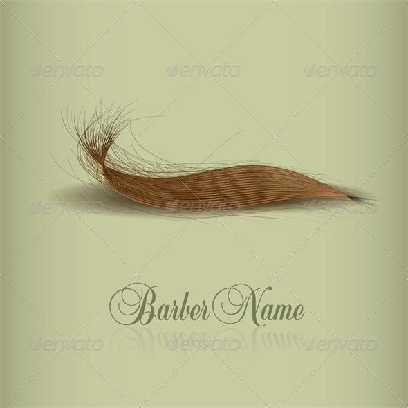 Hair logo for your design. vector illustration - Miscellaneous Vectors