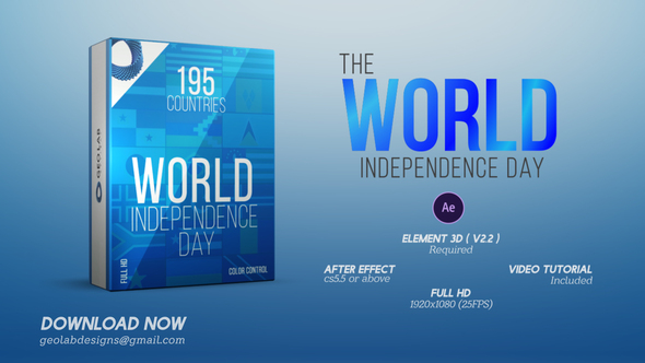 World Independence DaylAll - VideoHive 27254006