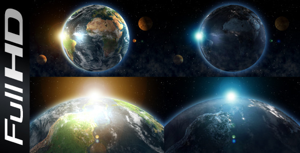 Earth Transition Day - VideoHive 2550019