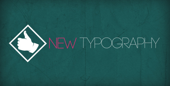 Stylish Typography - VideoHive 2550084
