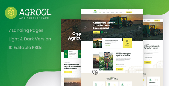Agrool - Agriculture - ThemeForest 27346623