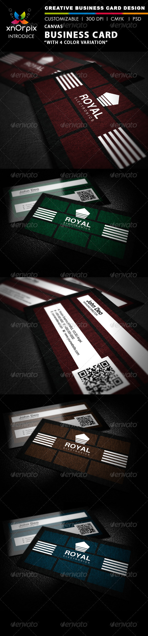 Canvas Business Card