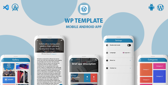 WPnews Wordpress to app (android)