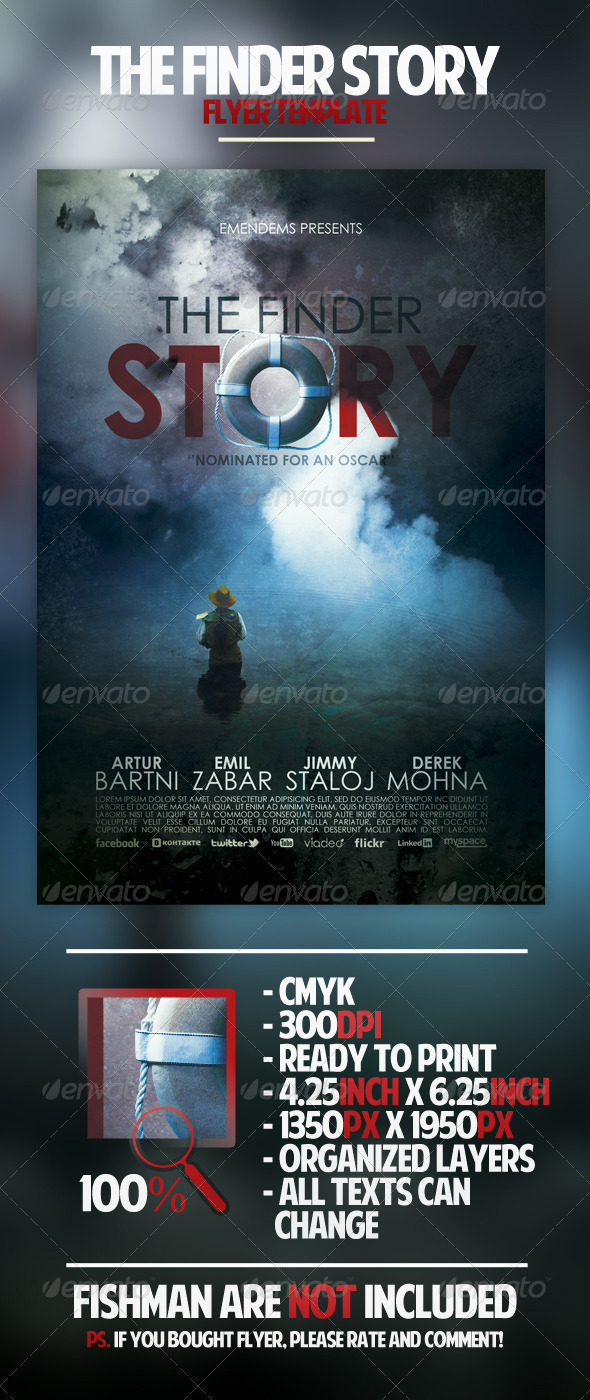 The Finder Story Flyer - Miscellaneous Events