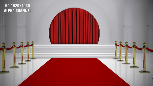 Red Carpet - Curtain Open alt
