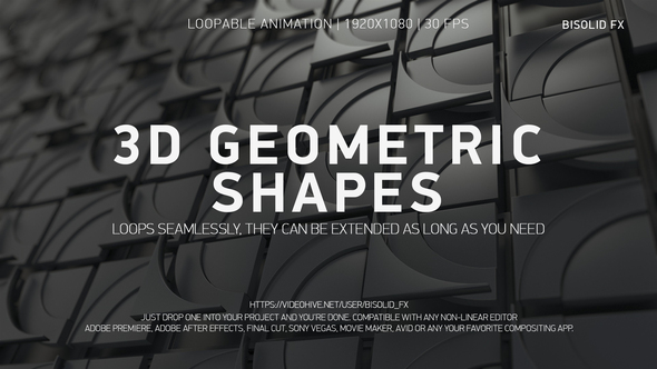 3D Geometric Shapes