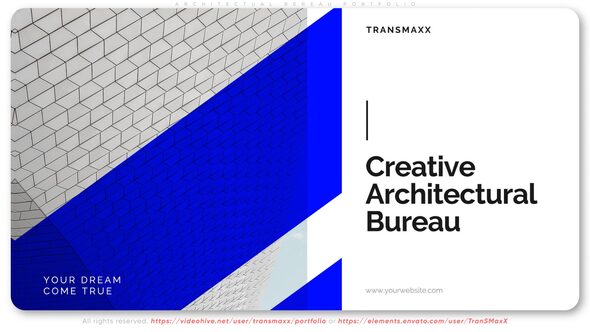 Architectural Bureau Portfolio Openers template preview