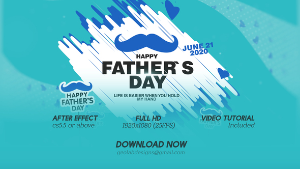 Fathers Day Titles l Fathers Day Wishes l Fathers Day Template l World Best DAD l DAD Wishes Titles template preview