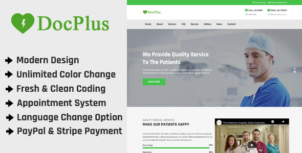 Docplus - Online Multi Doctor Appointment Management